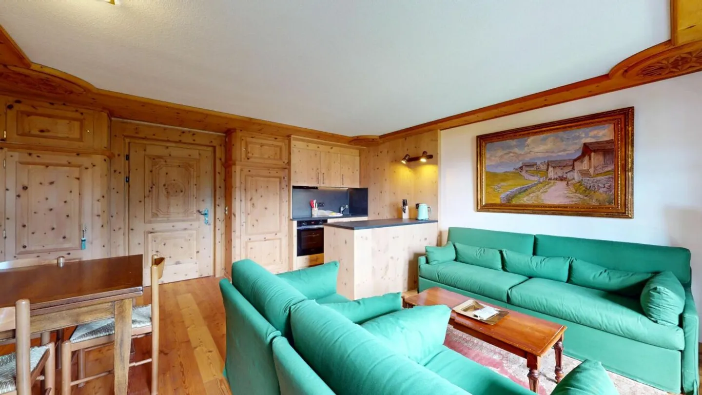 Abitaziun Üerts 2 ½ Zimmerwohnung Saisonmiete - Foto 2 von 35