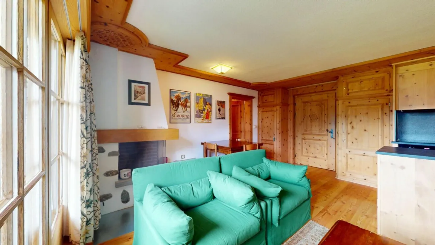 Abitaziun Üerts 2 ½ Zimmerwohnung Saisonmiete - Foto 3 von 35