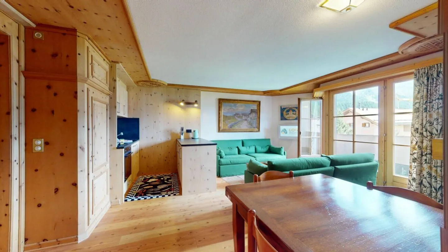 Abitaziun Üerts 2 ½ Zimmerwohnung Saisonmiete - Foto 12 von 35