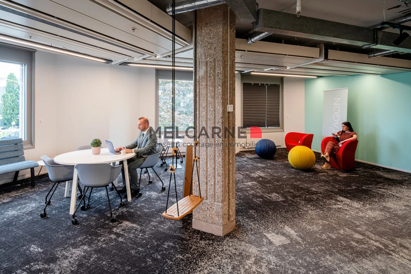 Modernes Büro Nahe Flughafen - Foto 3 von 4