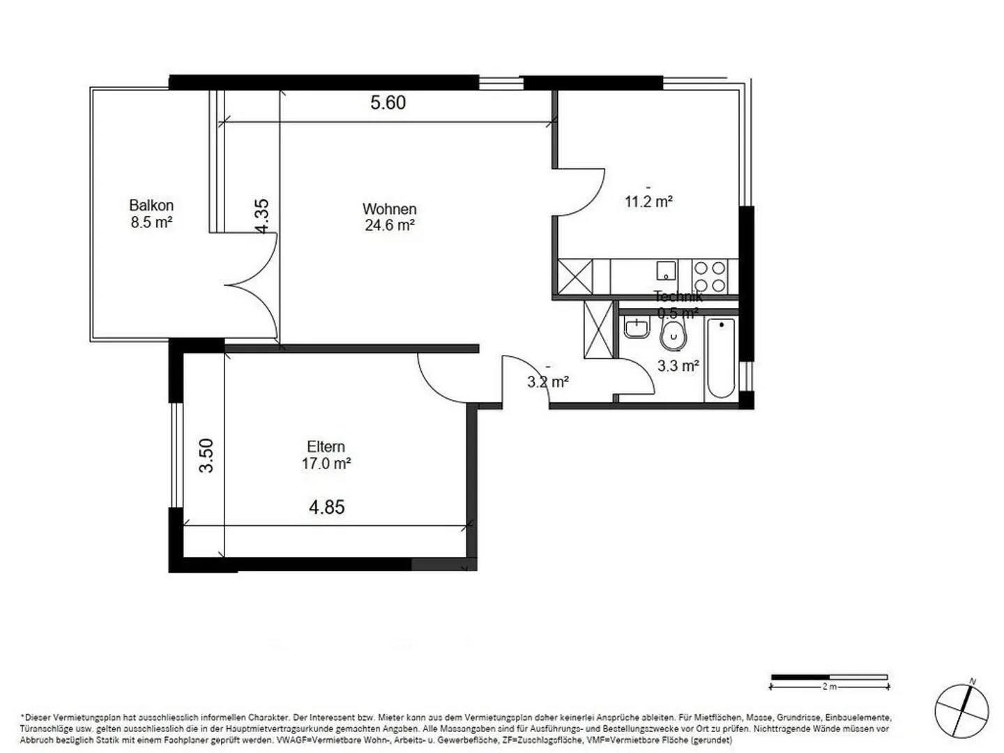 Appartamento 2.5 locali - Foto 10 di 10