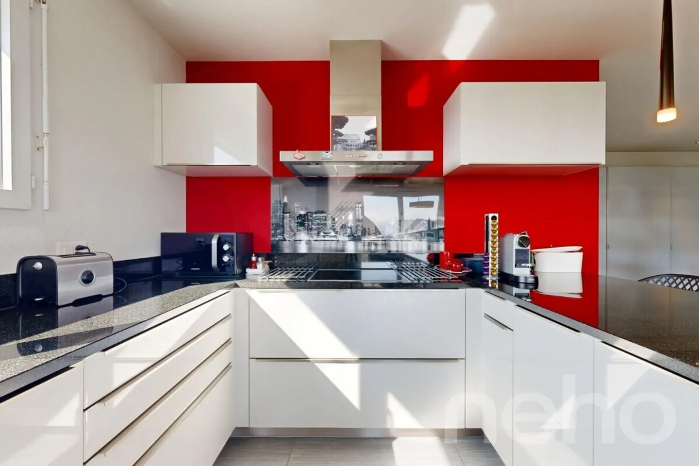 Superb 3.5-room apartment very bright with 2 balconies - Photo 5 of 13