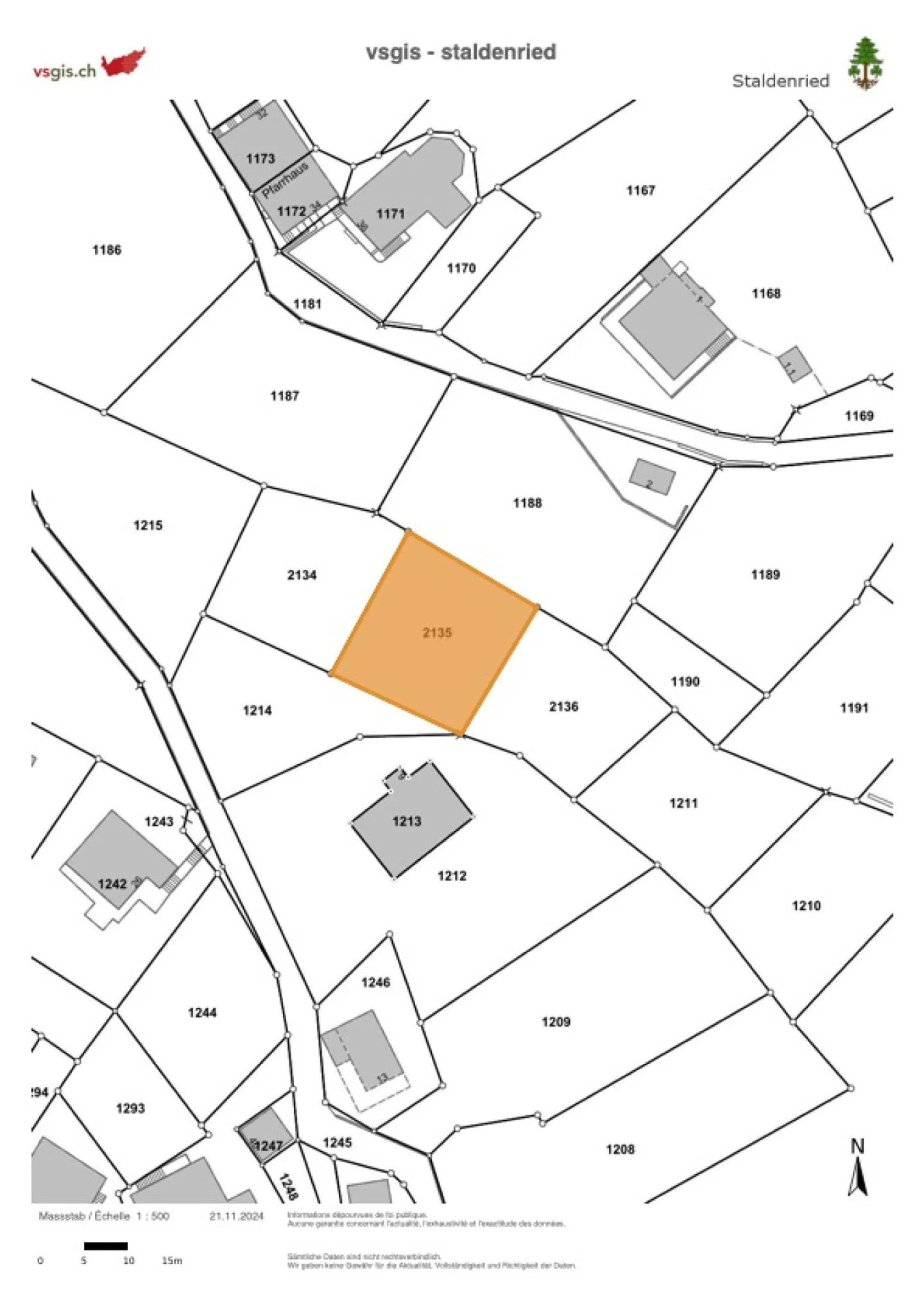 Ruheoase in Gspon - Baugrundstück mit Panoramablick - Foto 12 von 13