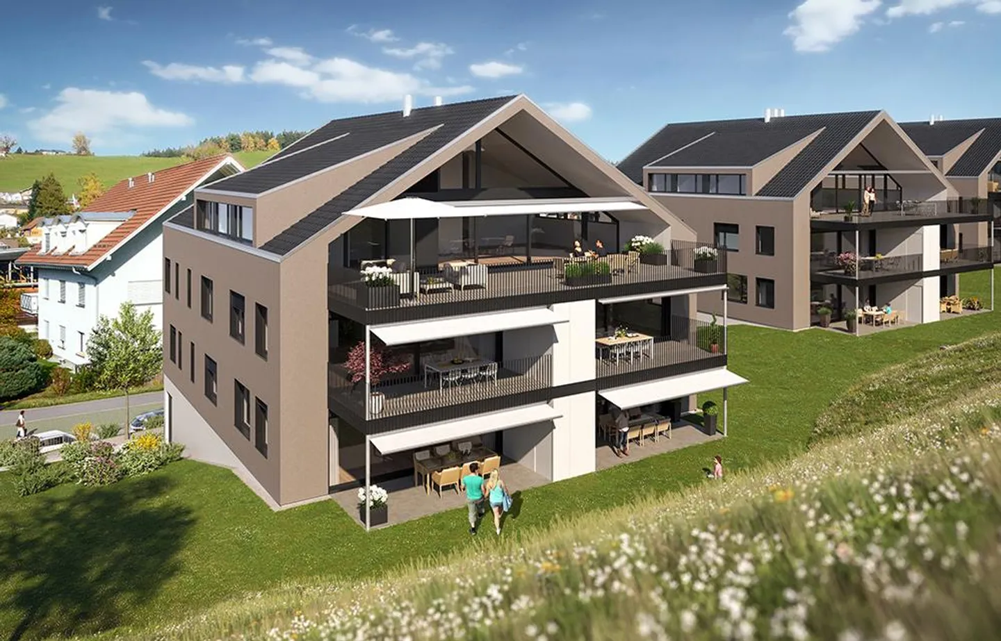 Garden Paradise: 3.5-Room Apartment with Large Garden Share - Photo 1 of 9