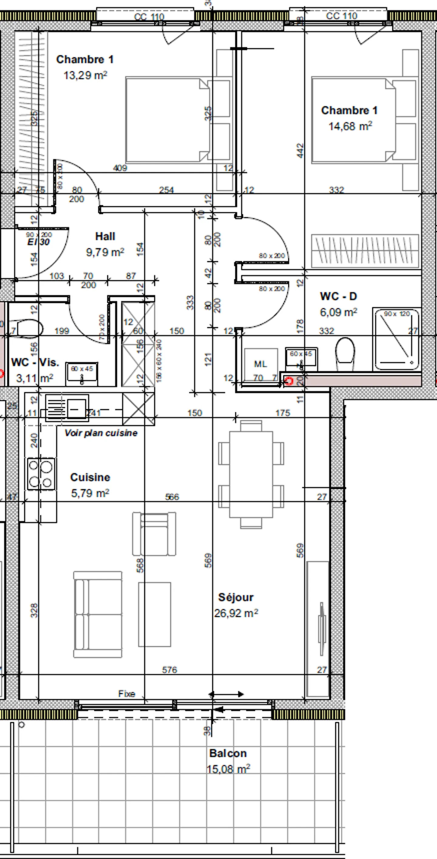 Appartamento 3.5 stanze - Foto 9 di 9