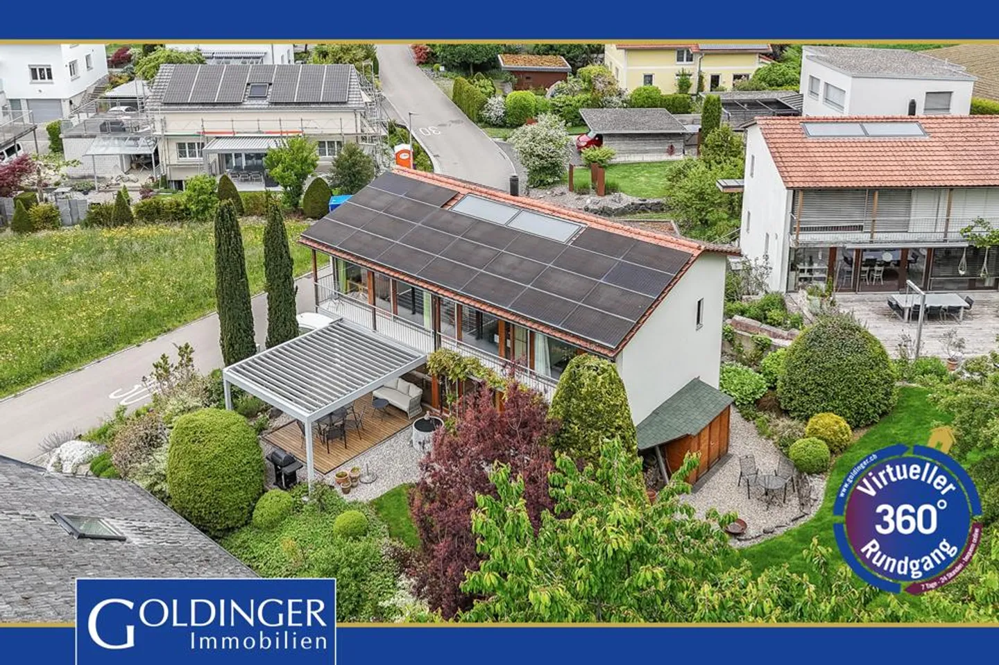 Helles Einfamilienhaus mit Garten - Foto 1 von 7