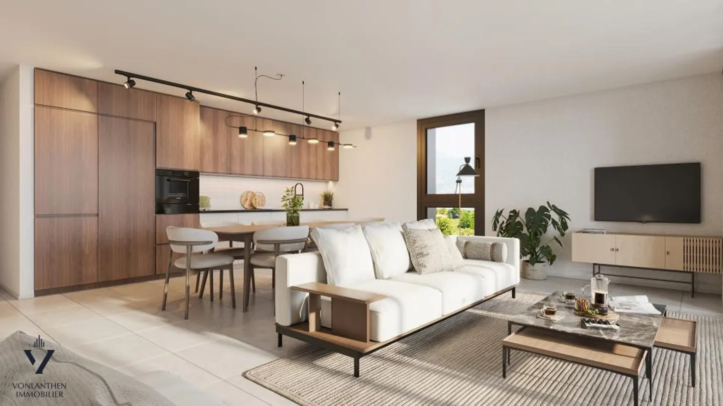 Lot 9 - 3.5 rooms in Duplex - Balcony/Loggia 15.5m2 - Photo 6 of 8