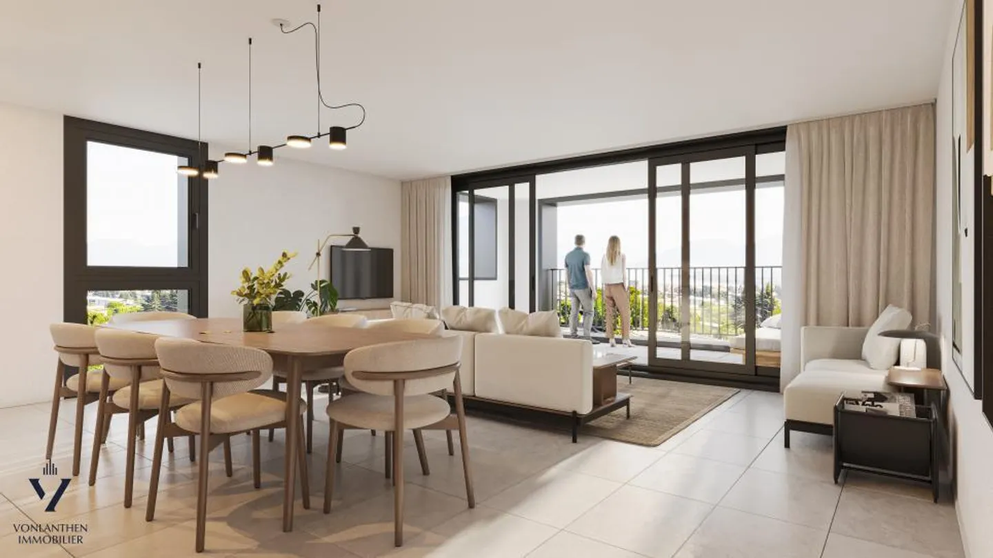 Lot 9 - 3.5 rooms in Duplex - Balcony/Loggia 15.5m2 - Photo 5 of 8