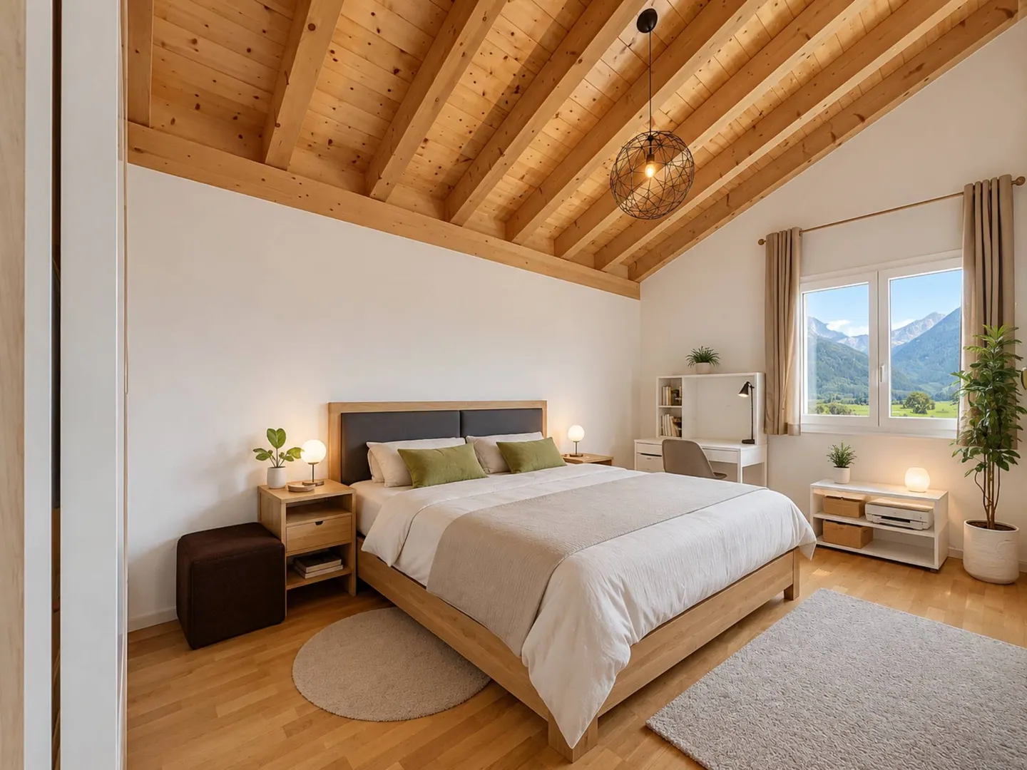 All'ultimo piano, magnifico appartamento di 4,5 locali con vista sulle montagne - Foto 6 di 10