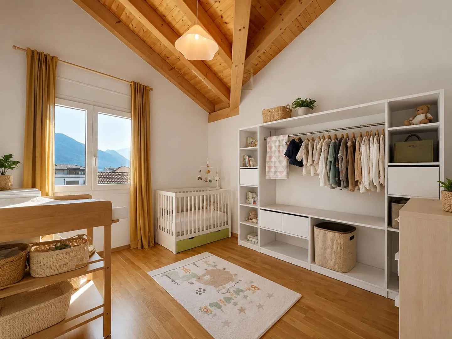 All'ultimo piano, magnifico appartamento di 4,5 locali con vista sulle montagne - Foto 8 di 10