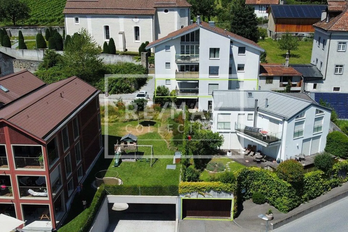 Elegante 4 1/2 Zimmer-Wohnung im Herzen von Malans -  Mit privater Sauna und zwei  Balkone - Foto 1 von 13