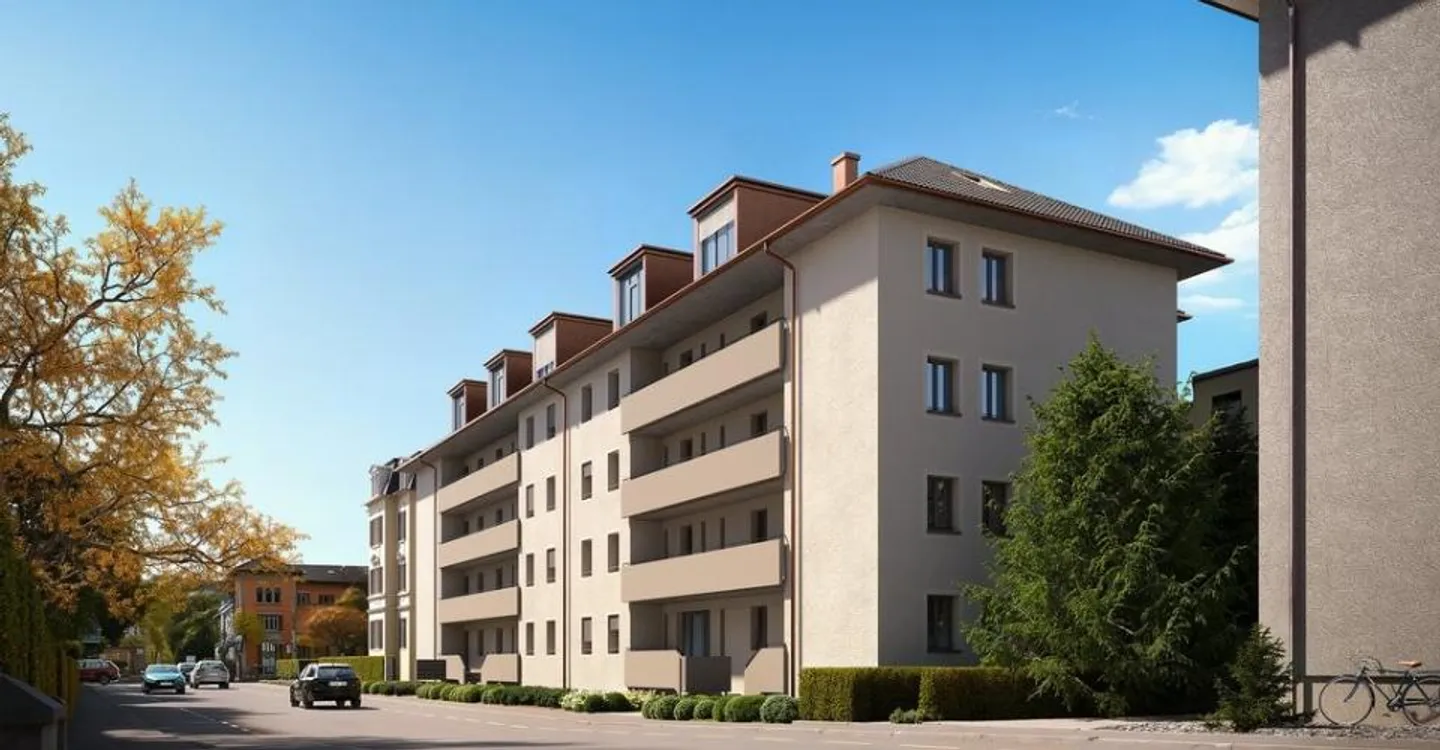 Incantevole appartamento singolo appena ristrutturato nel cuore della città di Winterthur - Foto 2 di 12