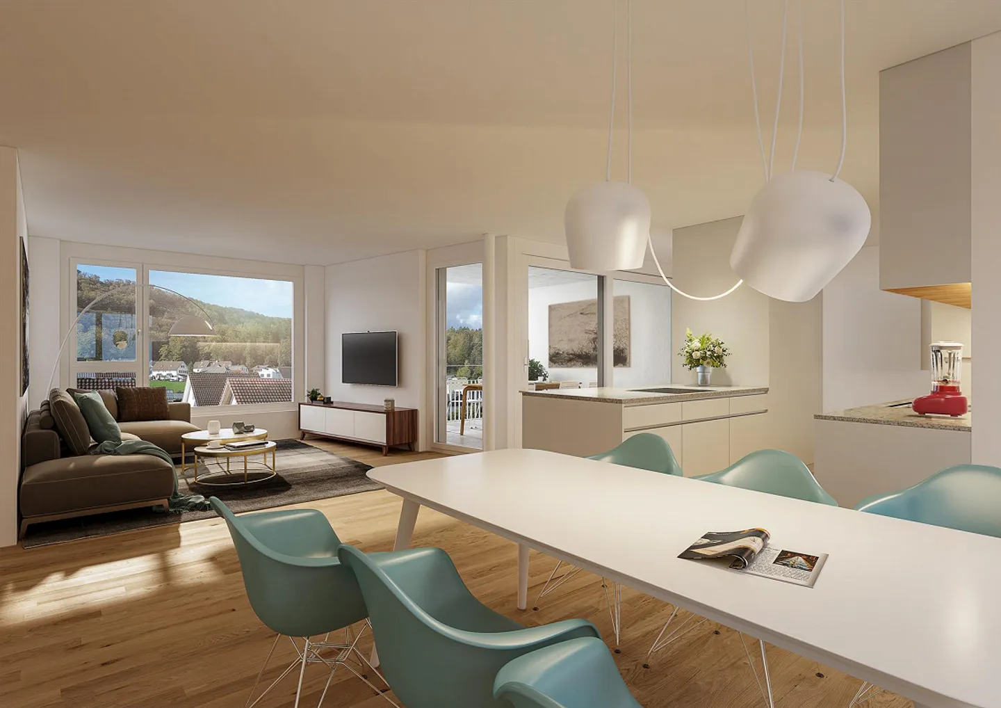 Chestenberg - Birr: ruhig und doch zentral 3.5 - 4.5 Zi-ETW - Foto 4 von 4