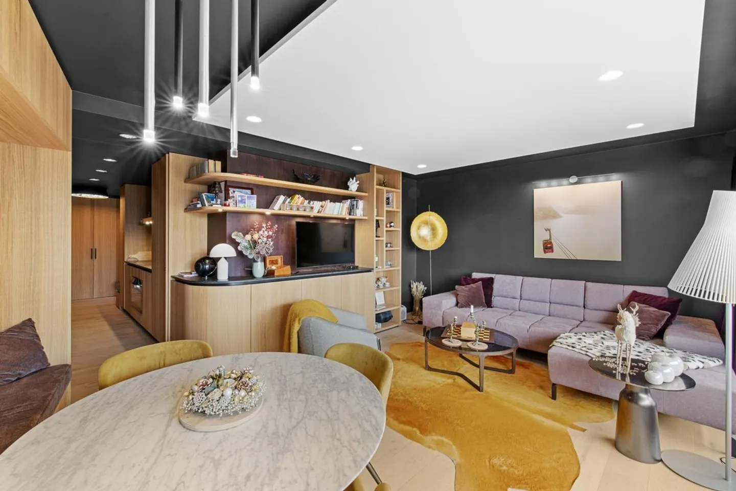 Alpine Eleganz im Herzen von Villars-sur-Ollon - Vollständig renovierte hochwertige Wohnung - Foto 5 von 13