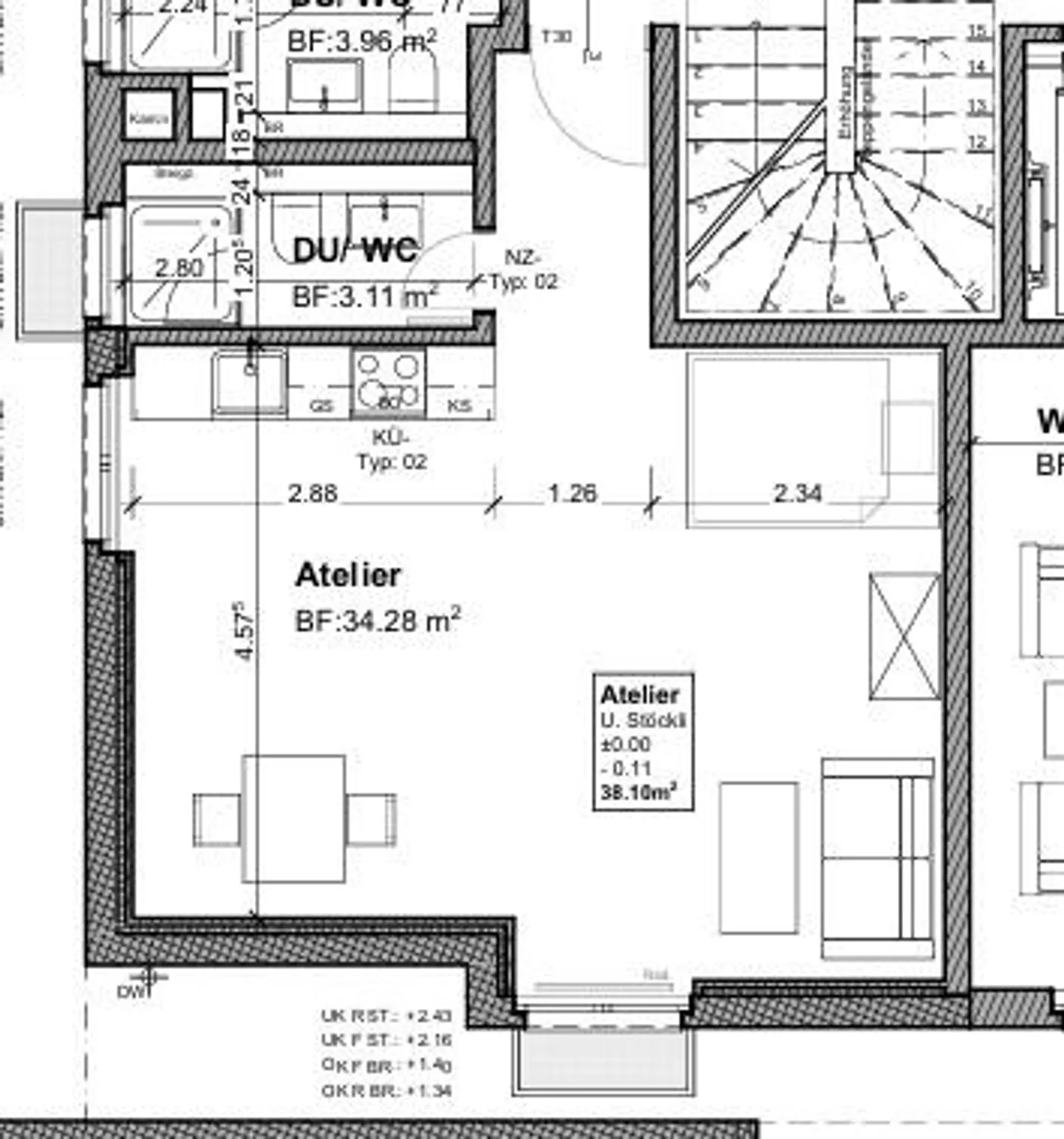 Charmant appartement individuel à louer - Photo 2 sur 4