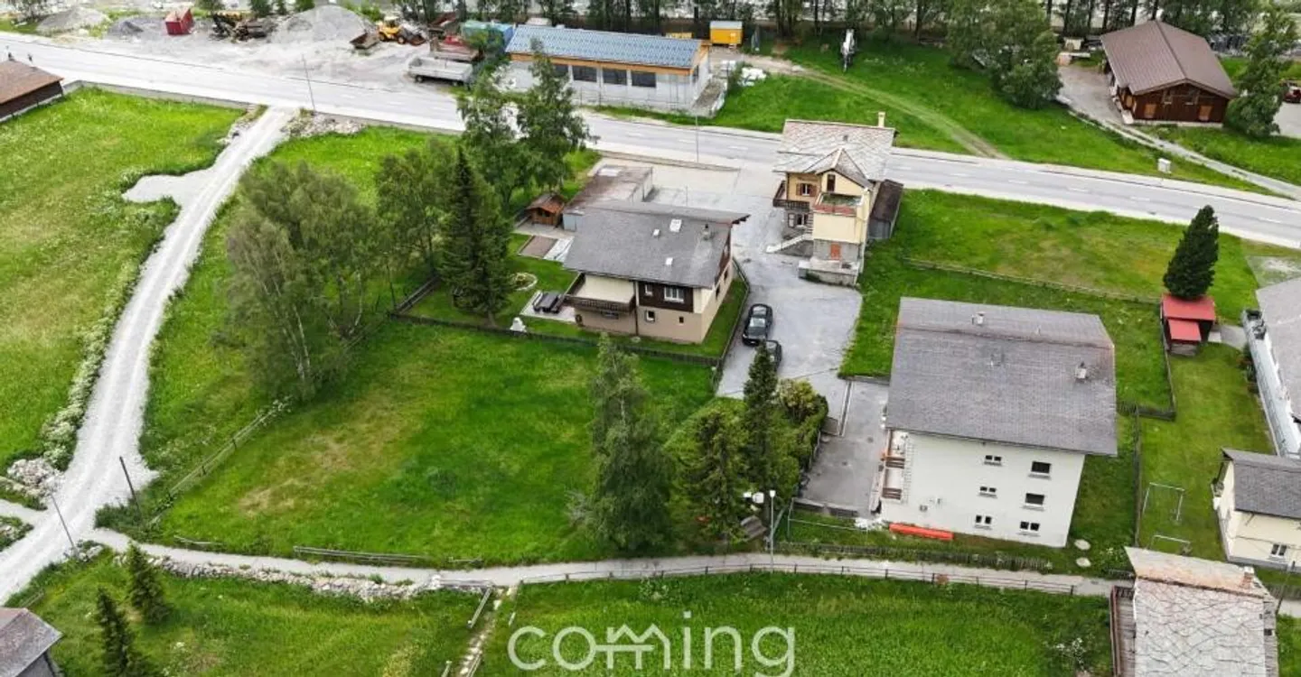 Maison de groupe attrayante à Saas-Grund avec potentiel d'extension et panorama alpin - Photo 2 sur 12
