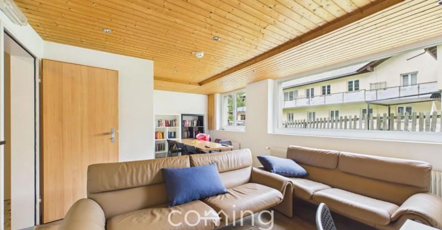 Maison de groupe attrayante à Saas-Grund avec potentiel d'extension et panorama alpin - Photo 4 sur 12