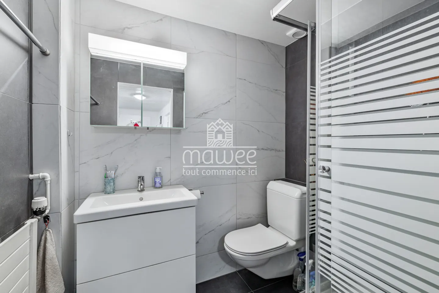 2.5-room apartment with an exceptional panoramic terrace! - Photo 10 of 12