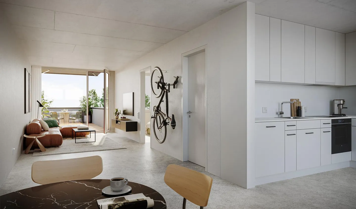Appartement 3,5 pièces à Bülach - Photo 2 sur 6