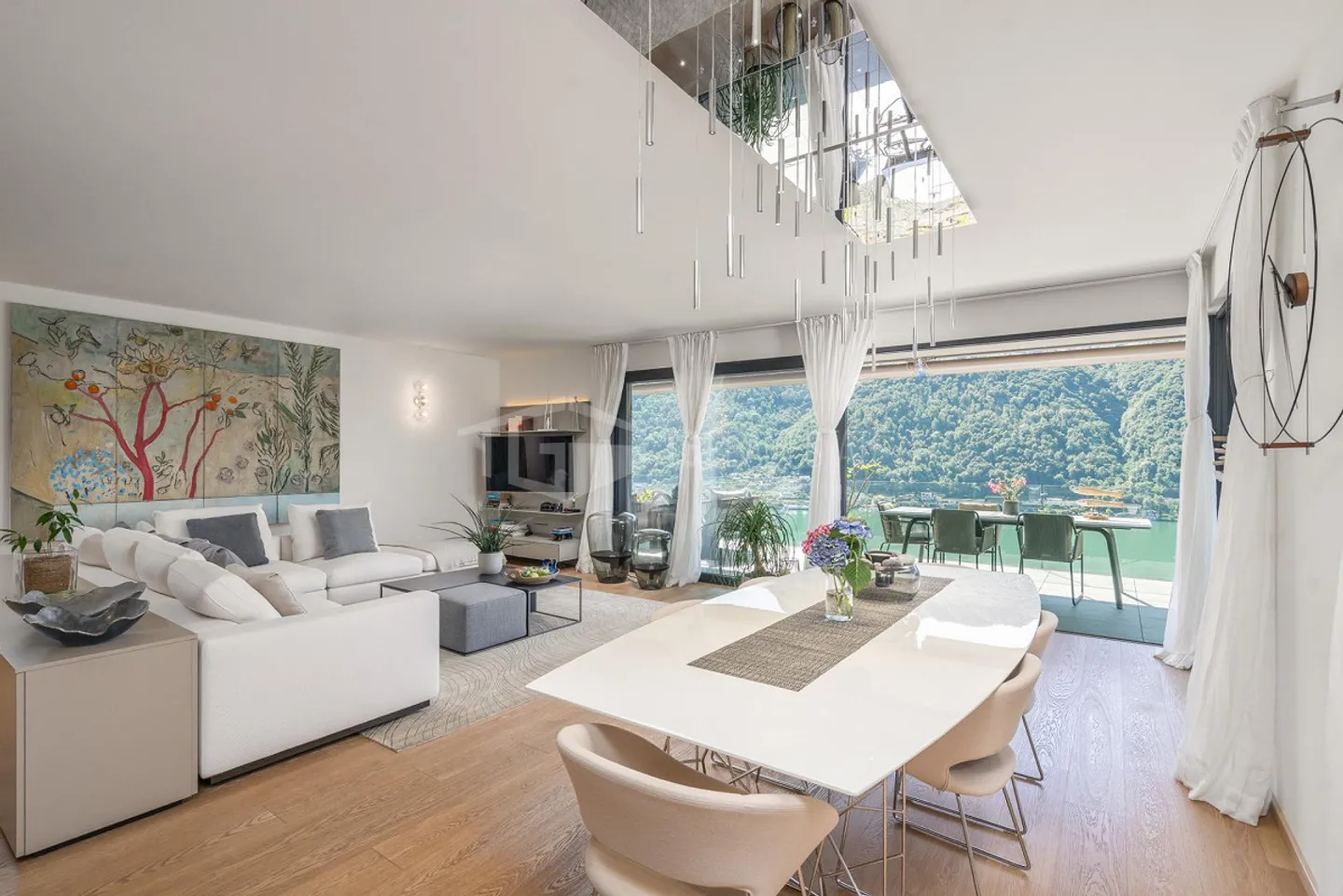 Appartement exclusif de 3,5 pièces avec vue sur le lac à Morcote à vendre - Photo 9 sur 13