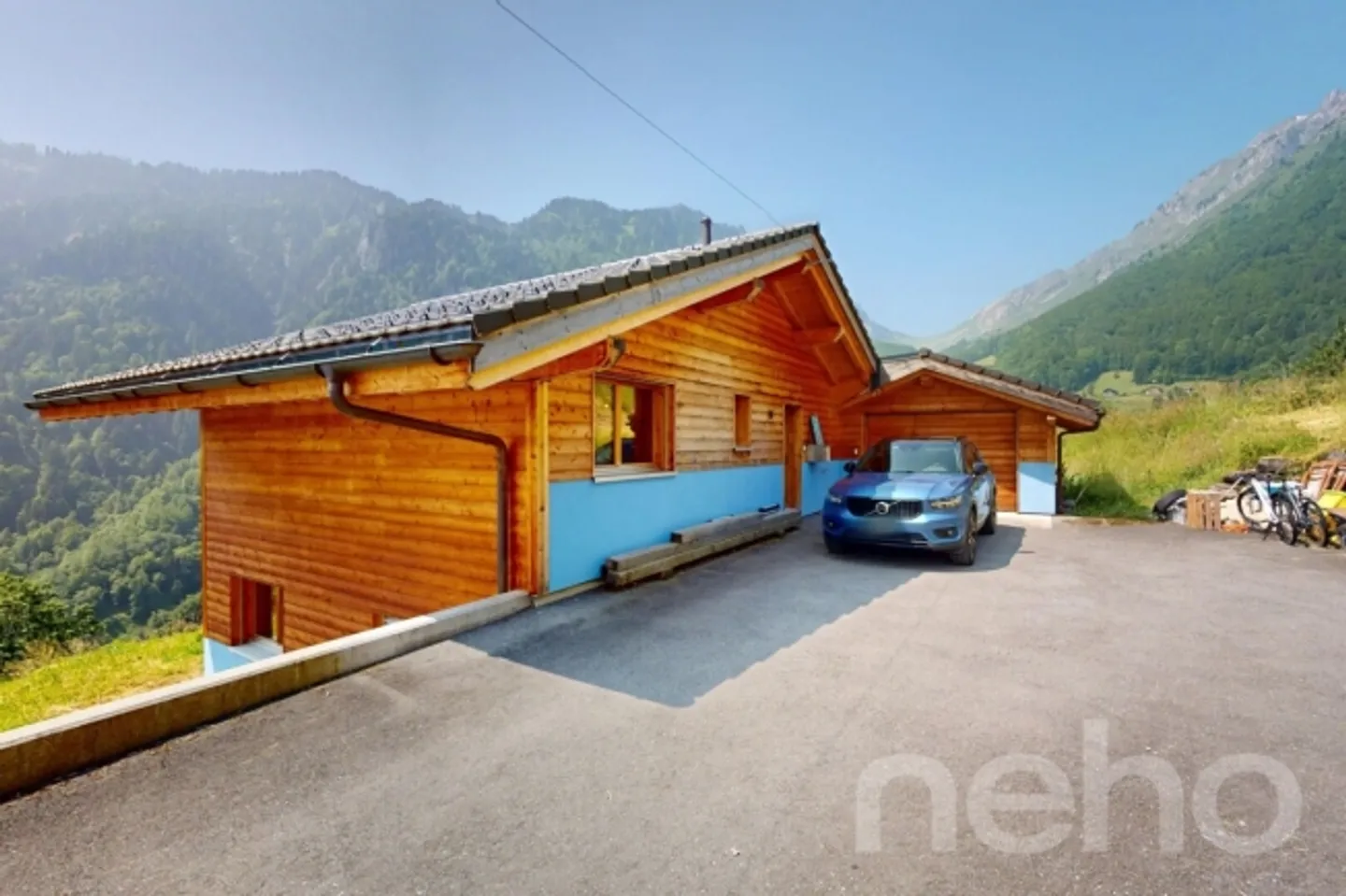 «Magnifico chalet a 10 minuti da Vouvry, vista mozzafiato» - Foto 1 di 12