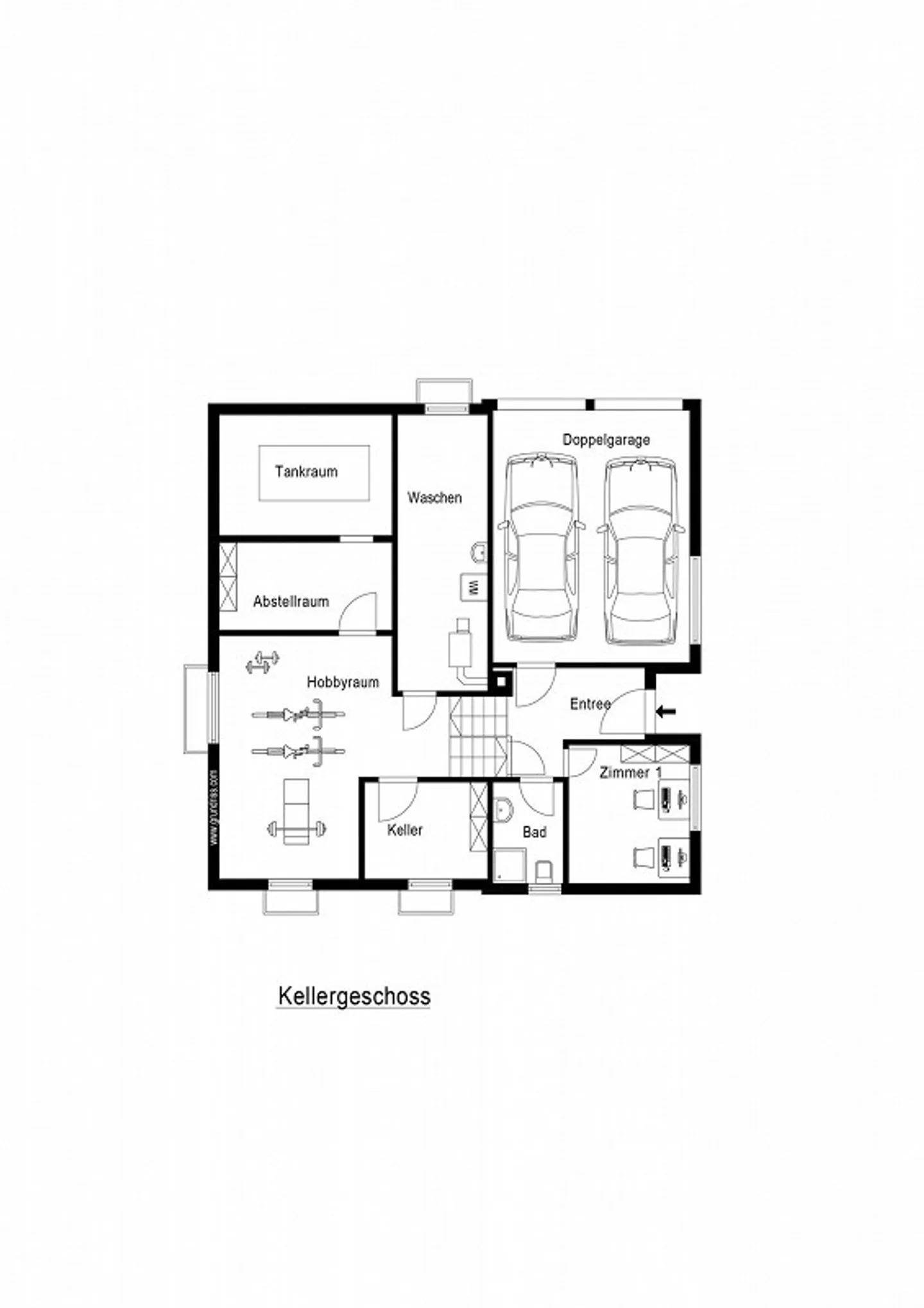 Geräumiges Familienhaus in ruhiger Lage - Foto 10 von 11