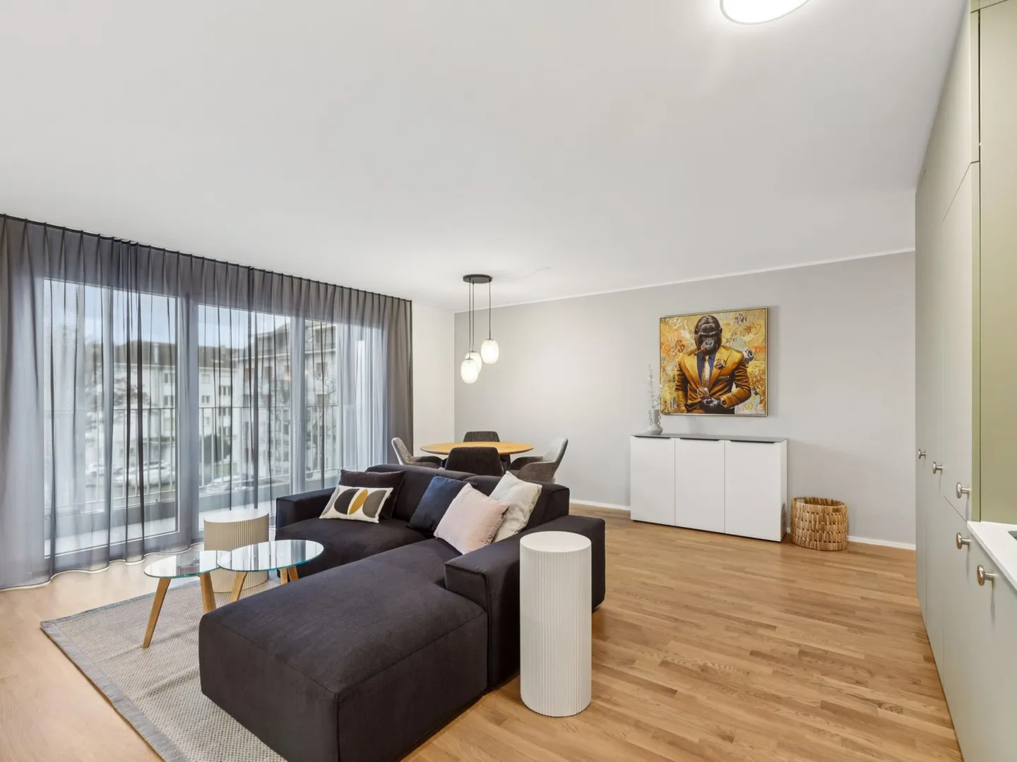 Appartements Design dans le Style de Lisbonne Directement à la Gare de Muttenz - Photo 3 sur 13