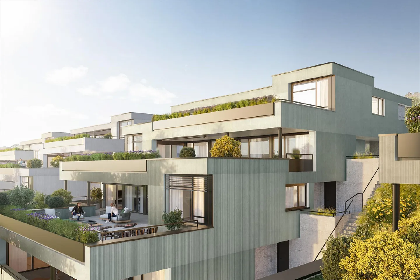 Appartamento in terrazza di 5,5 stanze (Livello 7.1) - Foto 1 di 6