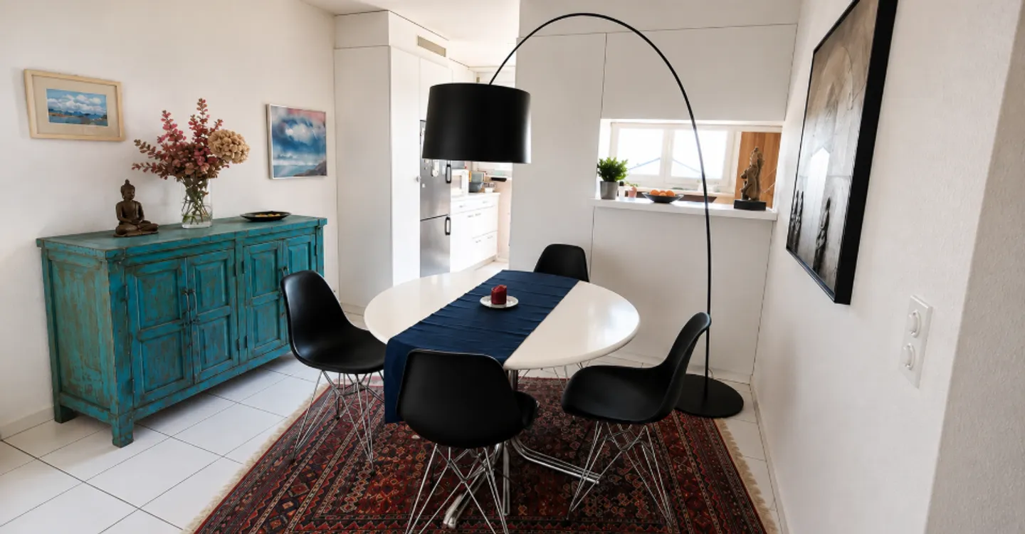 Duplex penthouse, lake view — Lausanne Sous-Gare - Photo 6 of 15