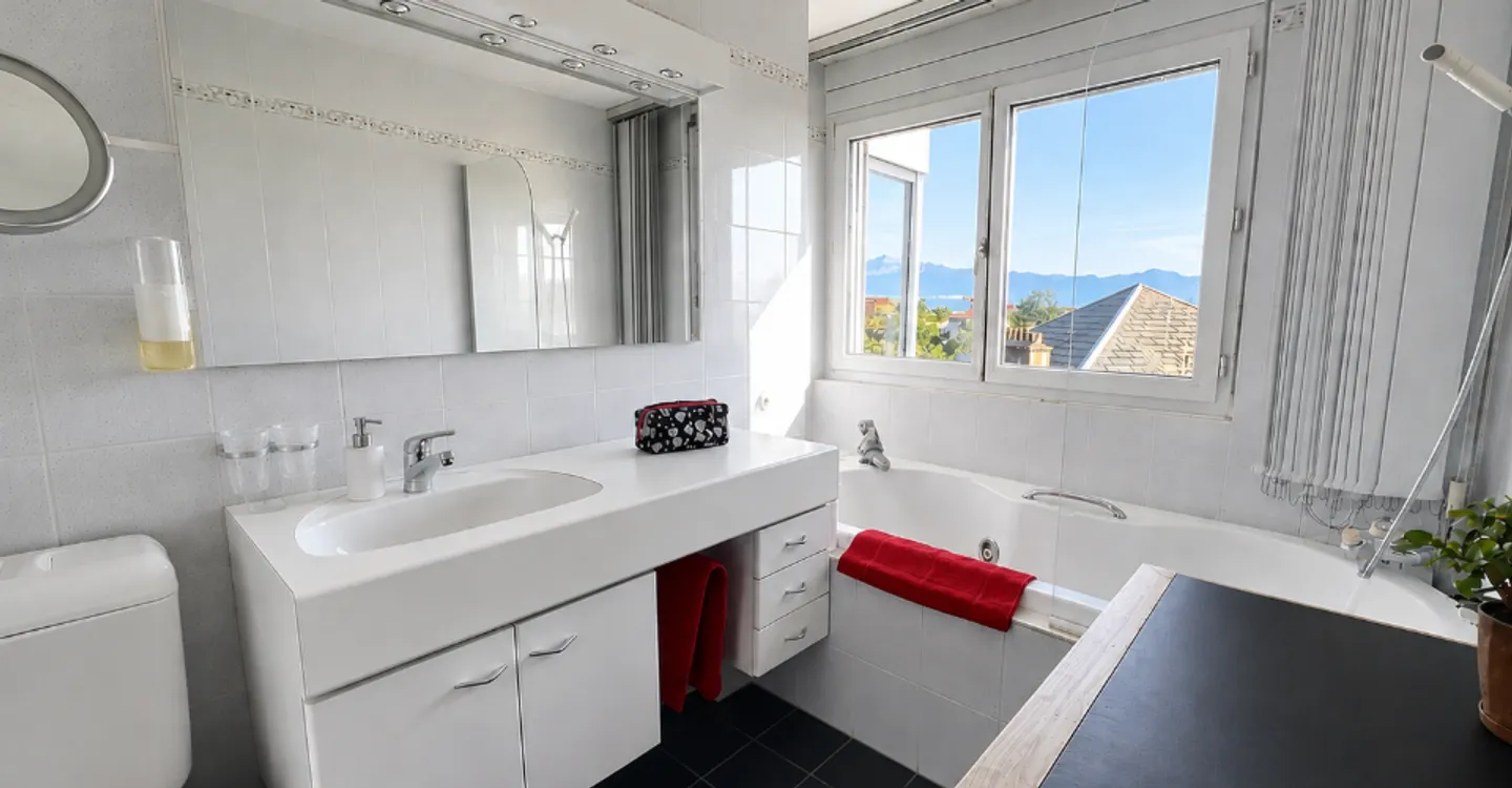 Duplex penthouse, lake view — Lausanne Sous-Gare - Photo 5 of 15