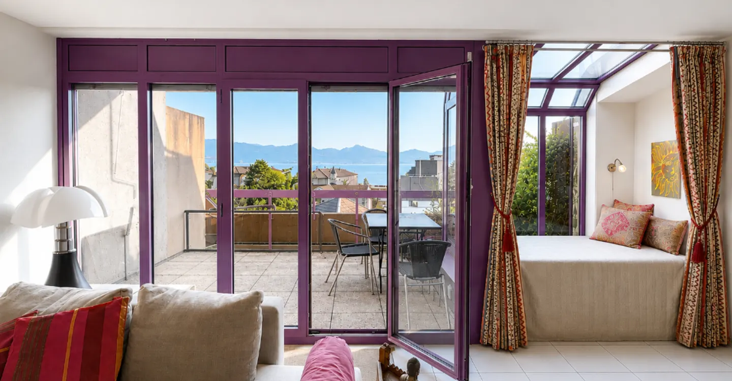 Duplex penthouse, lake view — Lausanne Sous-Gare - Photo 7 of 15