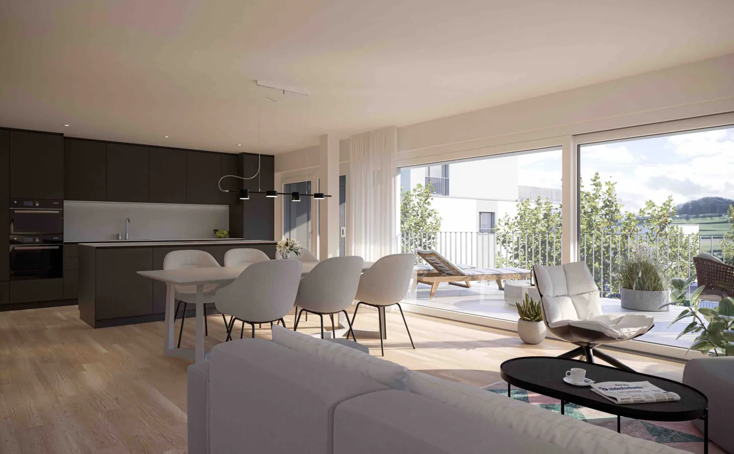 Neubau: freistehendes 5.5-Zi.-Einfamilienhaus in Eschenz - Foto 7 von 10