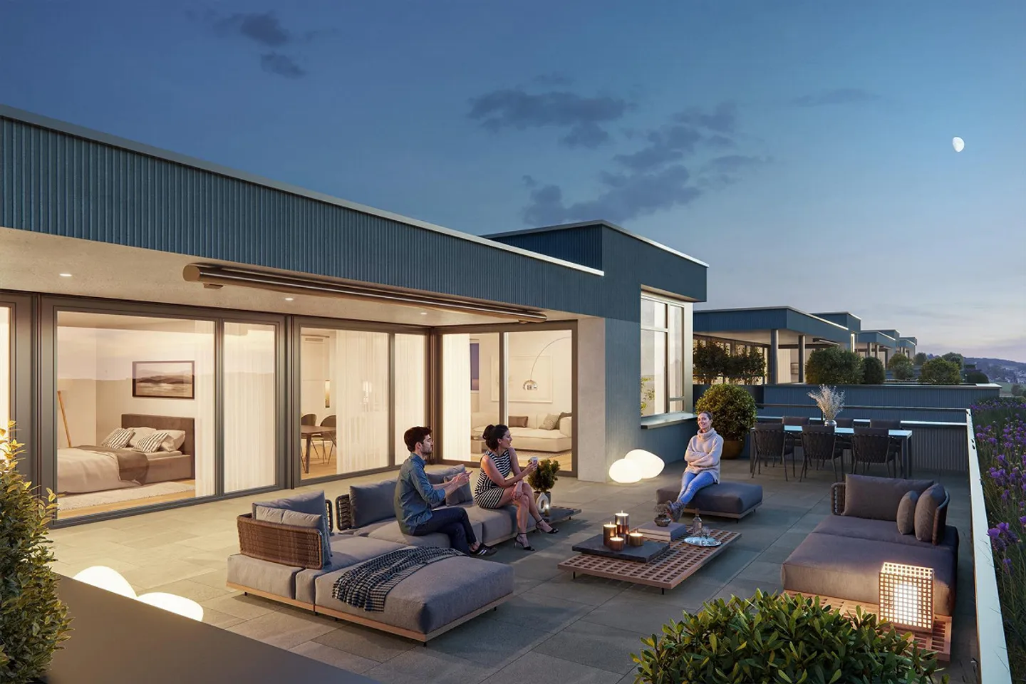 5.5-Room Terrace Apartment (Level 7.1) - Photo 1 of 6