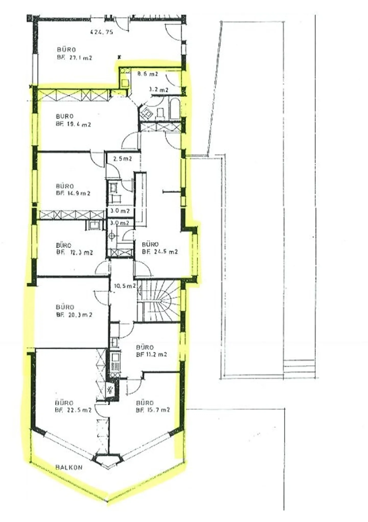 Bürofläche mieten - Foto 1 von 3