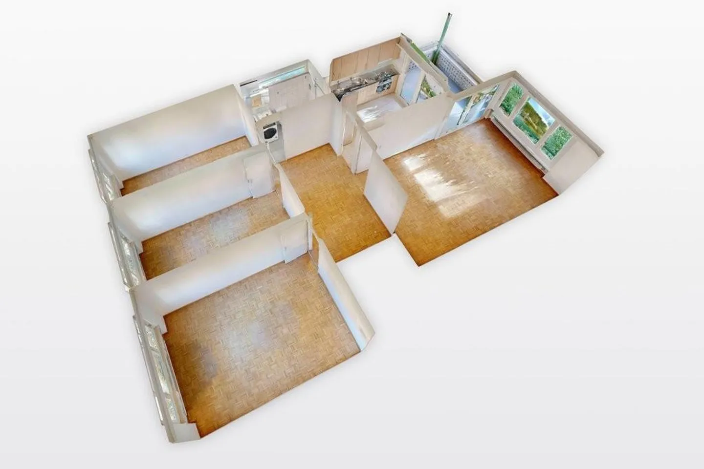 Apartment near the village center of Therwil with corner balcony - Photo 12 of 12