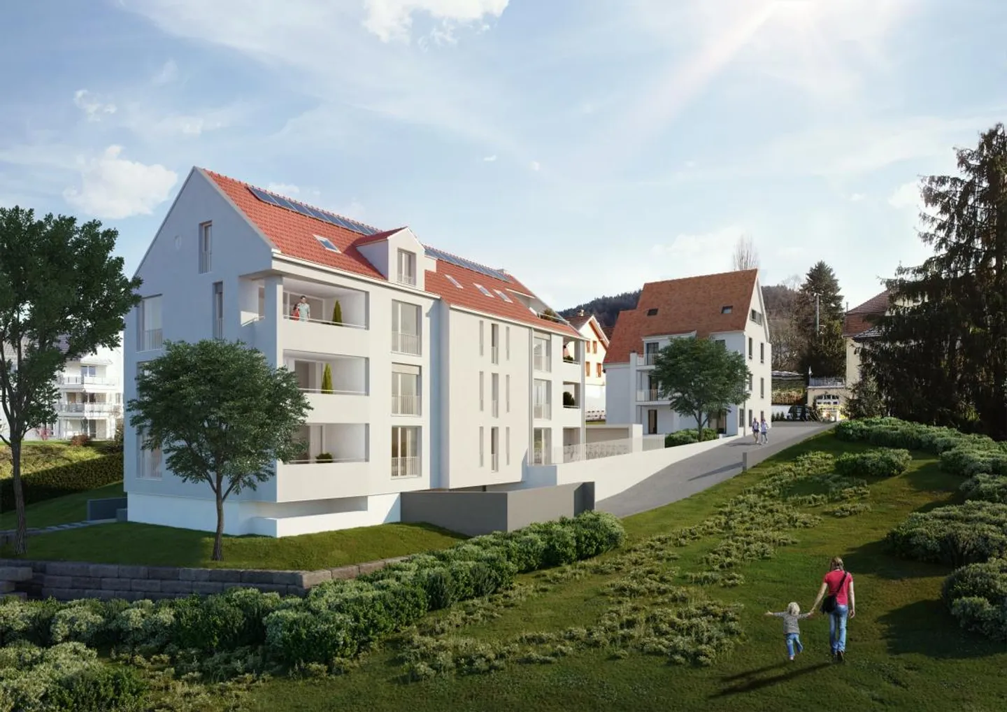 Moderne 3.5 Zimmer Wohnung - Foto 1 von 7