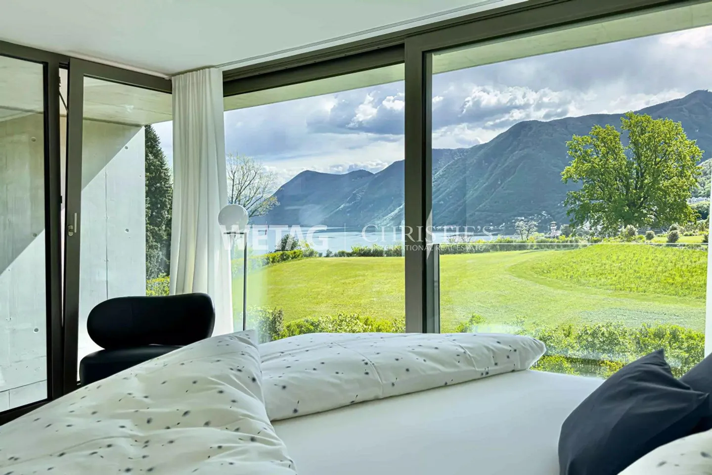 Collina d'Oro-Gentilino: elegant terraced villa with private garden... - Photo 5 of 10