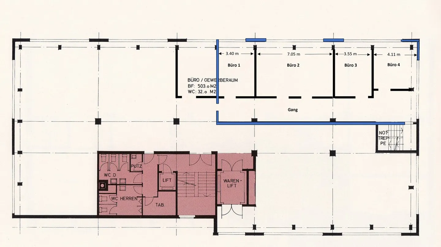 Attractive office spaces in Regensdorf for CHF 125.00/m2 per year - Photo 2 of 2