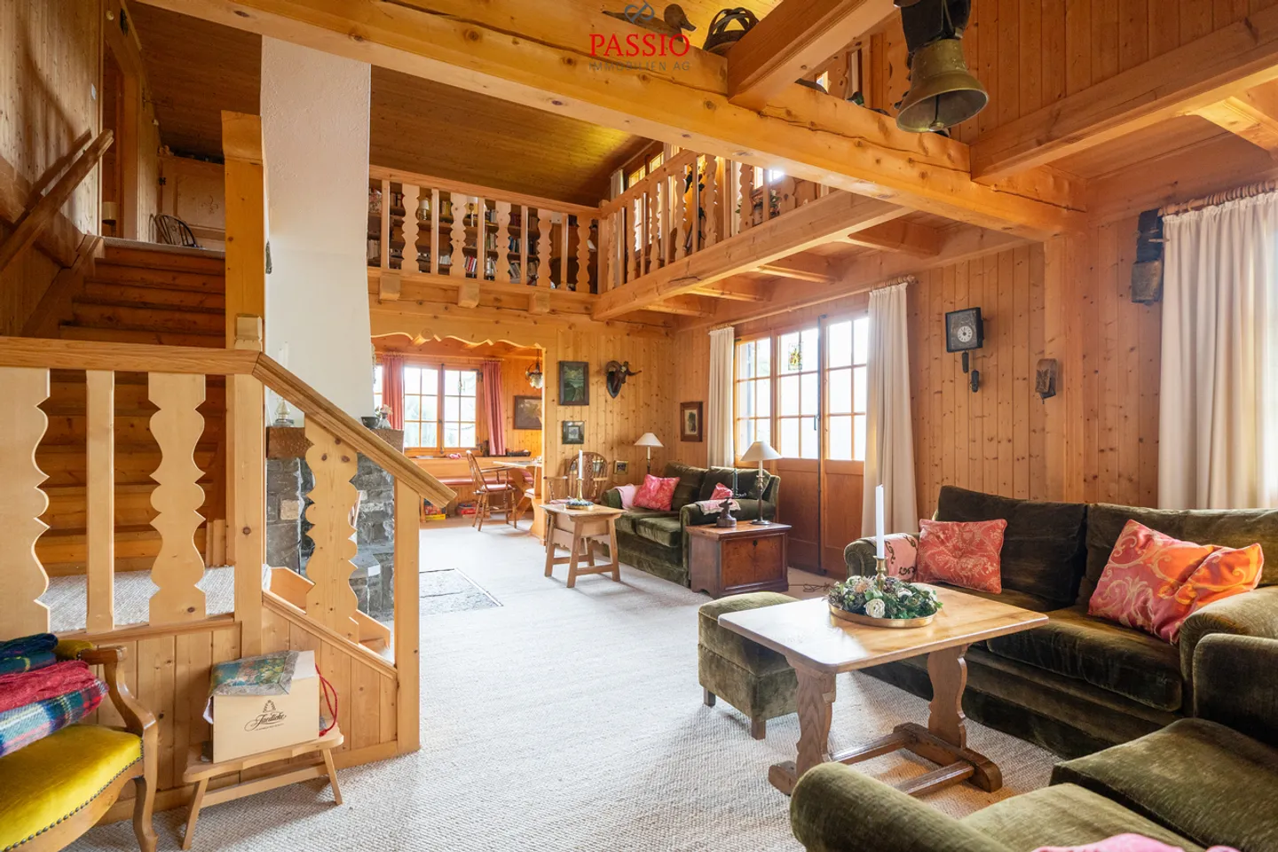 Chalet mit 6,5 Zimmern und Panoramablick sowie Option als Zweitwohnsitz - Foto 4 von 45