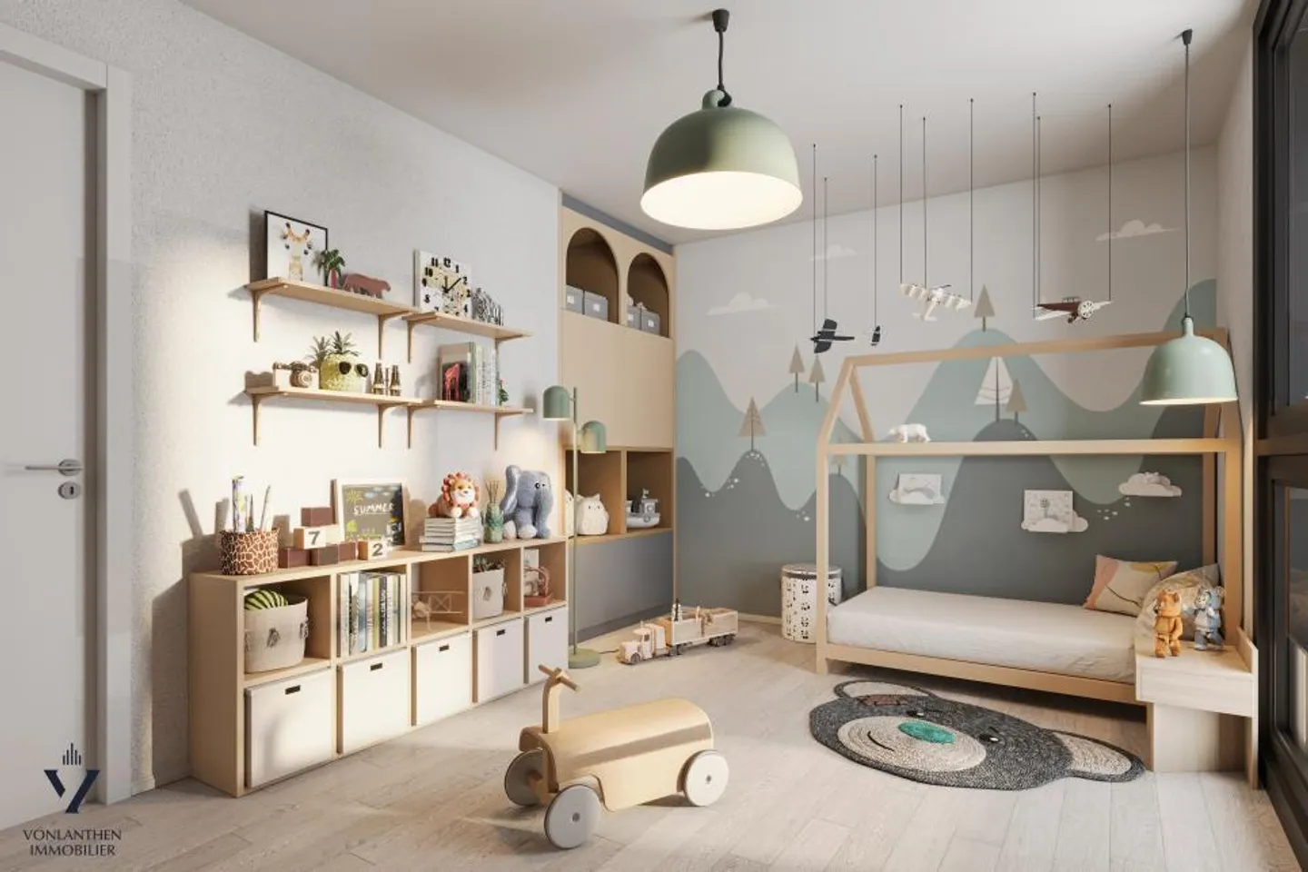 Los 13 - 4,5 Zimmer - Balkon/Loggia 18m2 - Foto 7 von 8