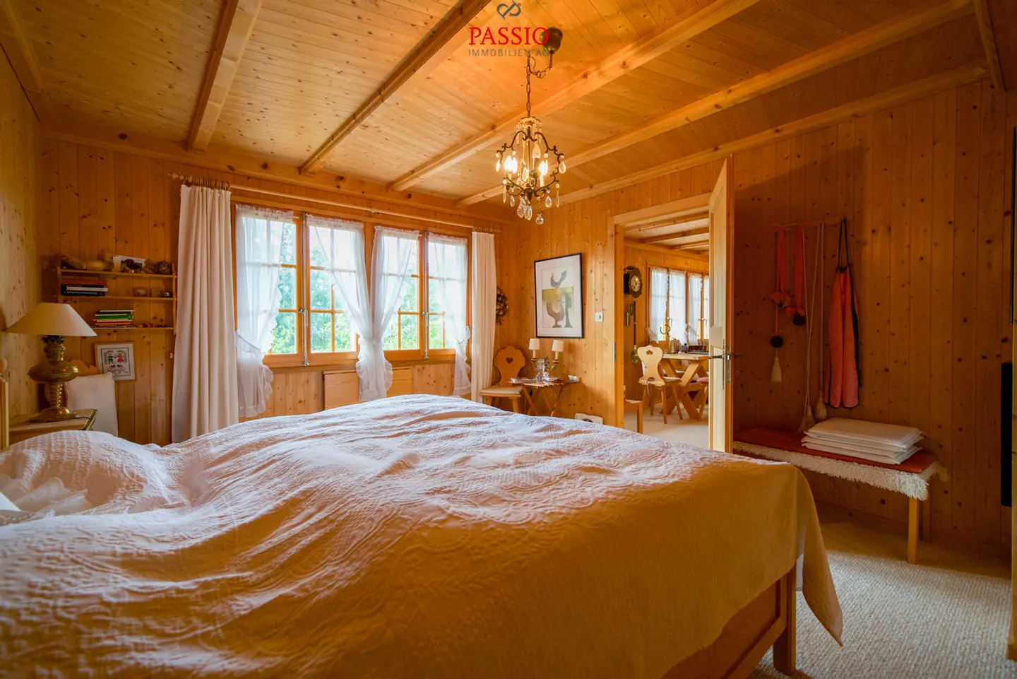 Chalet mit 6,5 Zimmern und Panoramablick sowie Option als Zweitwohnsitz - Foto 22 von 45