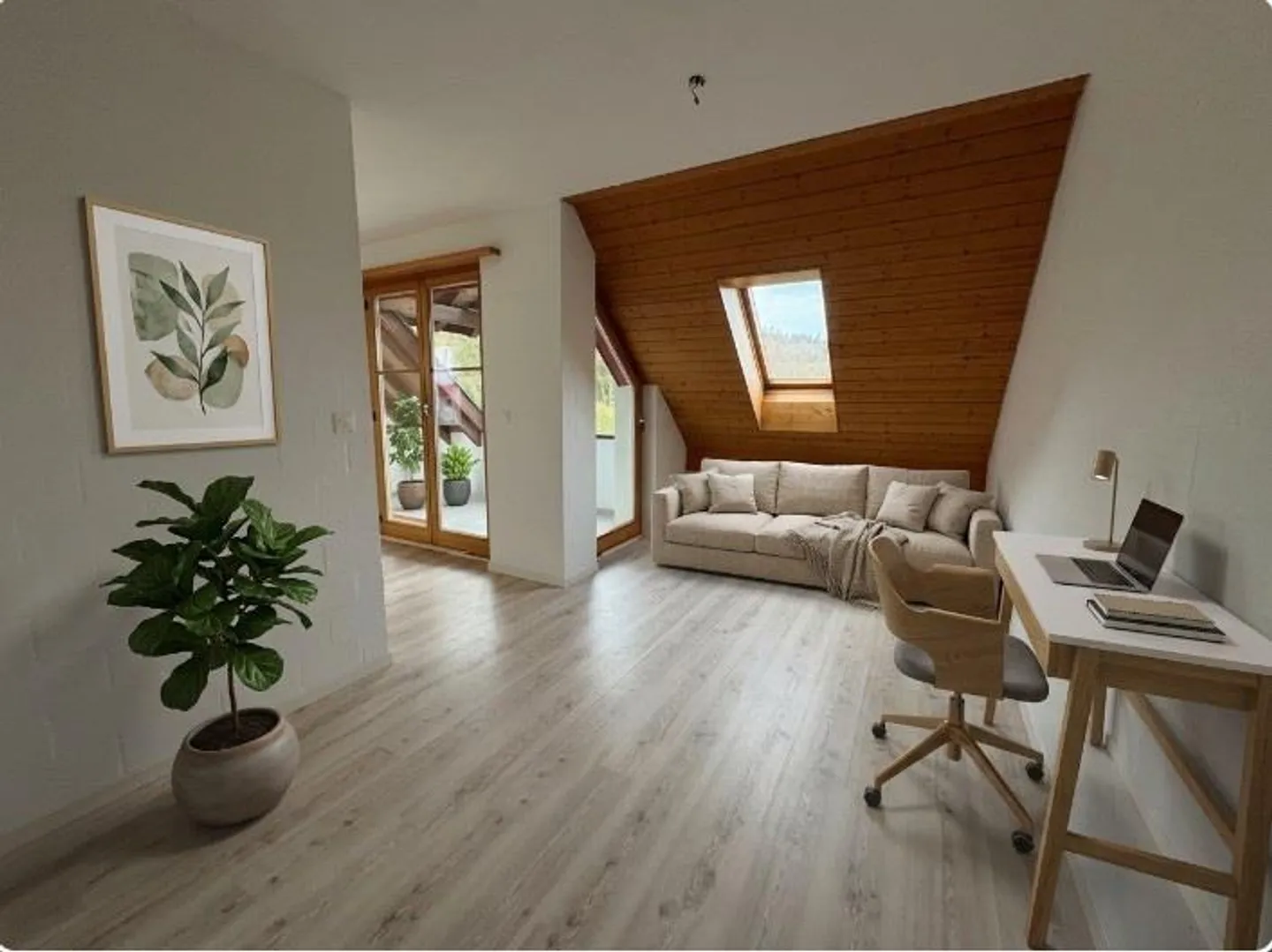 Mitten im Dorf und doch extrem ruhig mit Garten - Foto 4 di 9