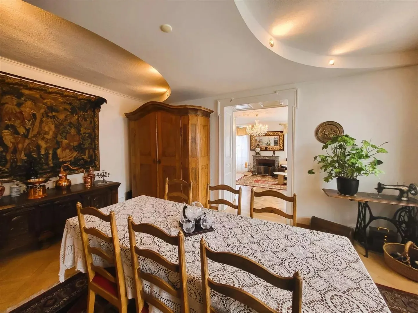 Magnificent 6.5-room apartment directly on the Vièze with studio in condominium - Photo 6 of 13