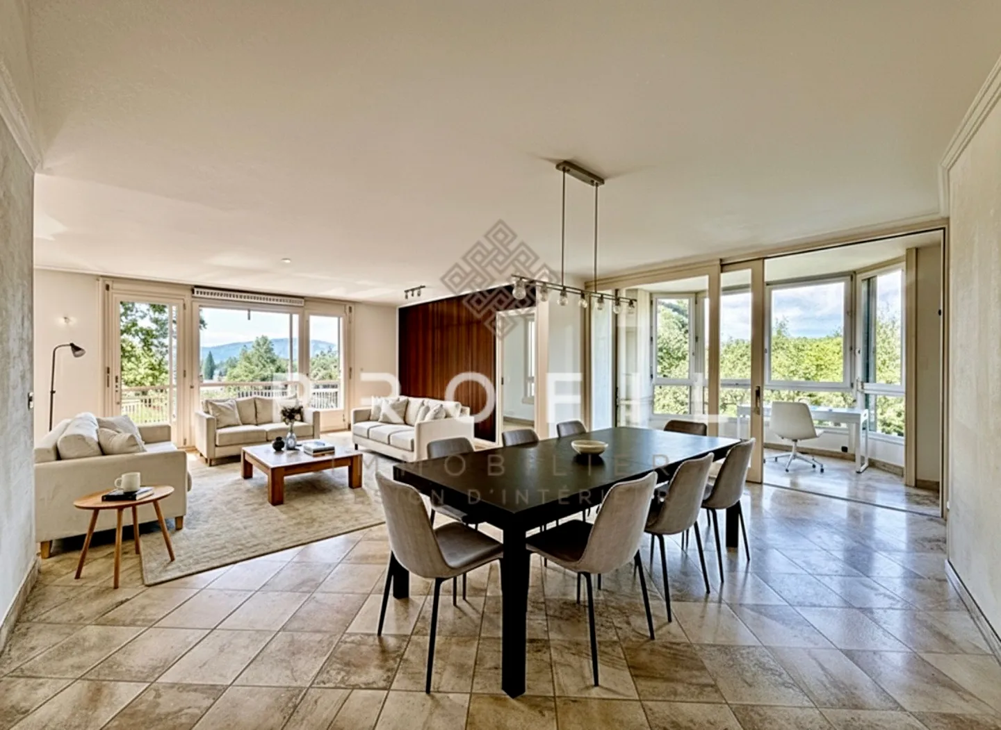 Grand appartement lumineux à rénover au cœur de Versoix - Photo 1 sur 12