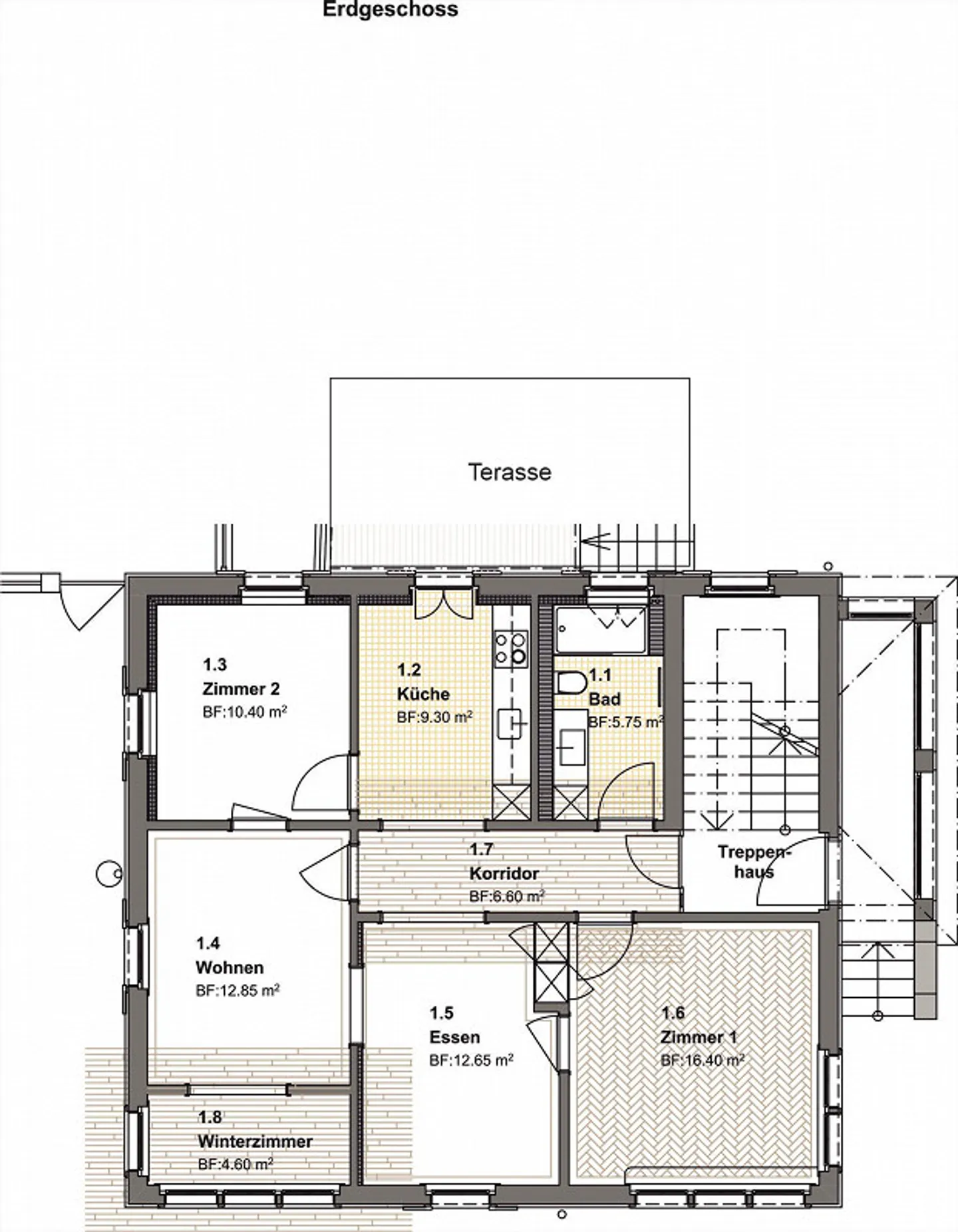 Appartement rénové de 3,5 pièces avec charme - Photo 10 sur 10