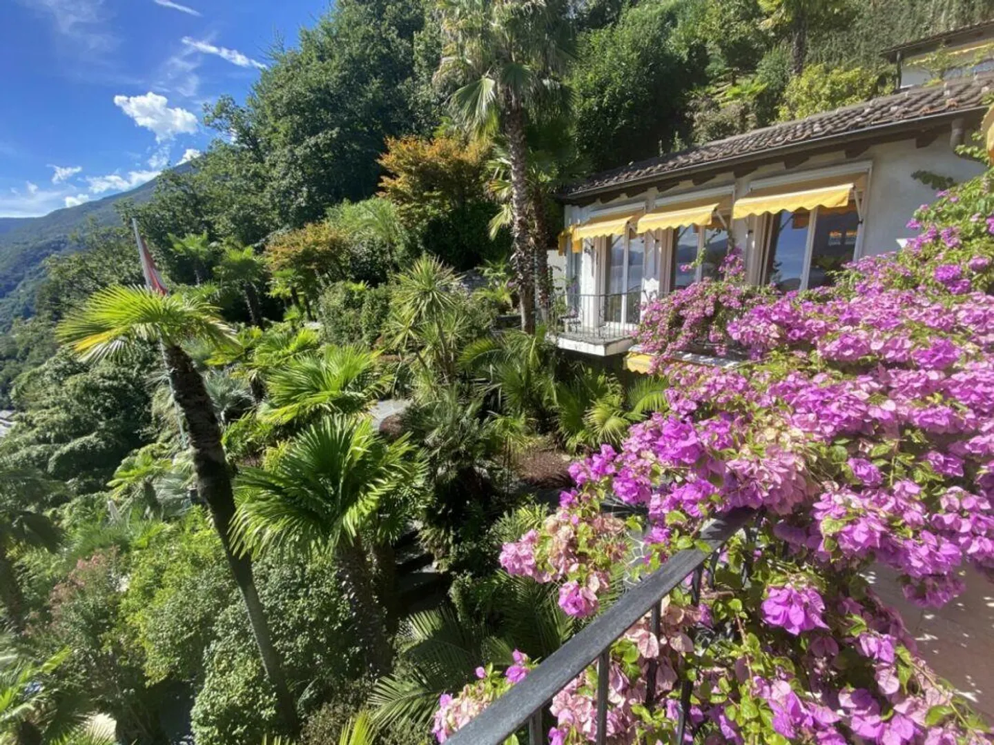 Mediterranean Villa with Infinity Pool and Panoramic Lake View in Brissago - Photo 3 of 21