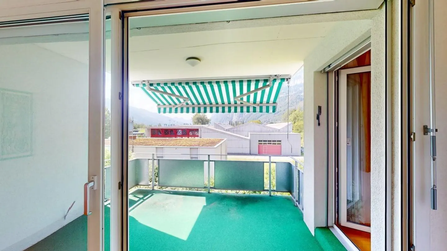 Helle 2-Zimmer-Wohnung mit Balkon in Walenstadt kaufen - Foto 5 di 13