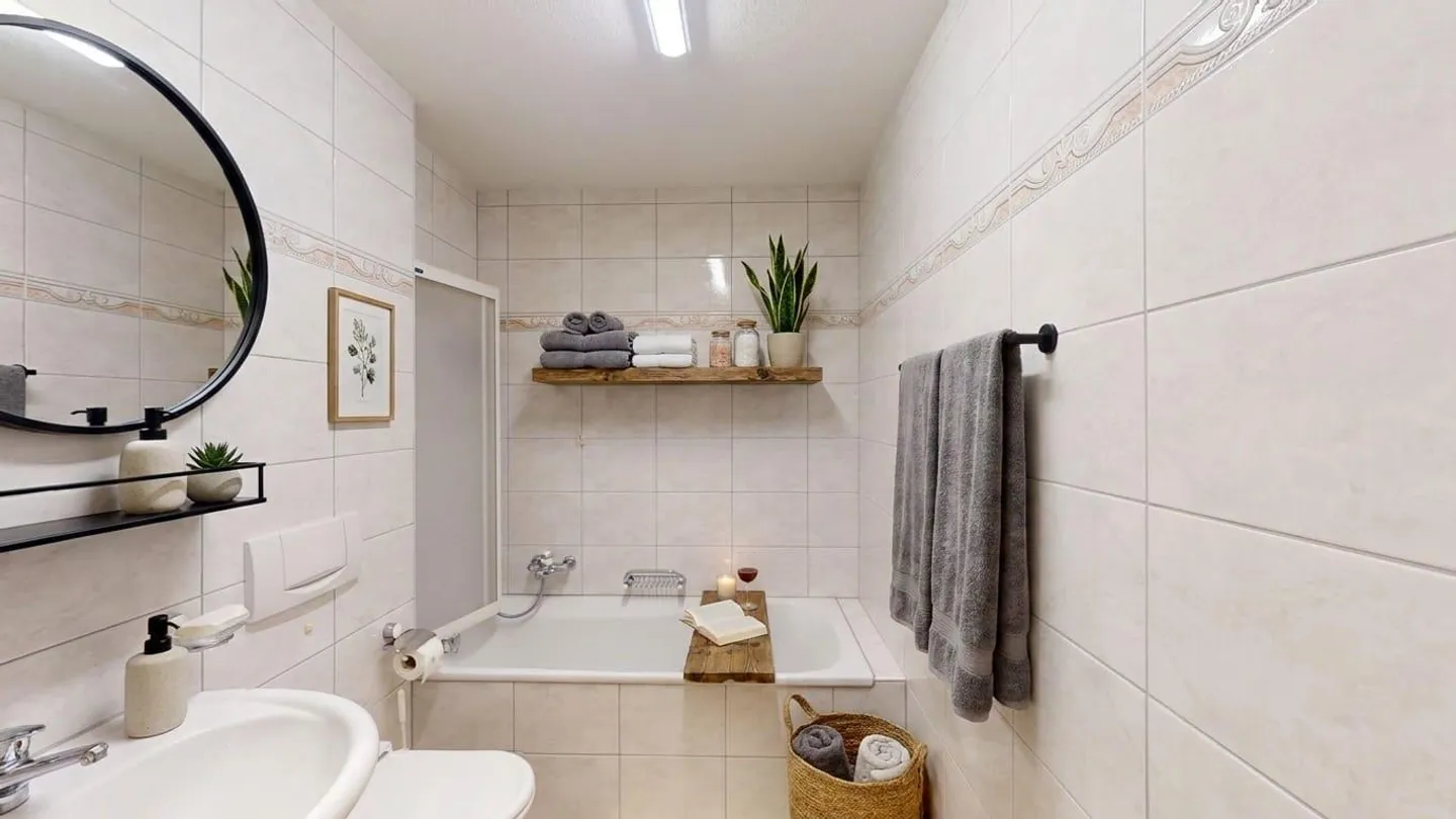 Helle 2-Zimmer-Wohnung mit Balkon in Walenstadt kaufen - Foto 10 di 13