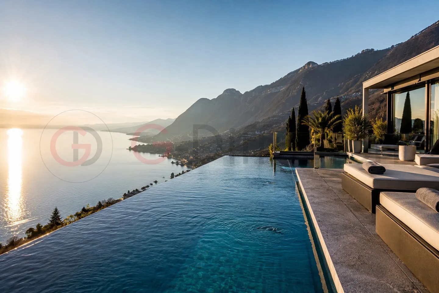 Außergewöhnliche Villa Off-Market in den Höhenlagen von Montreux - Foto 1 von 3