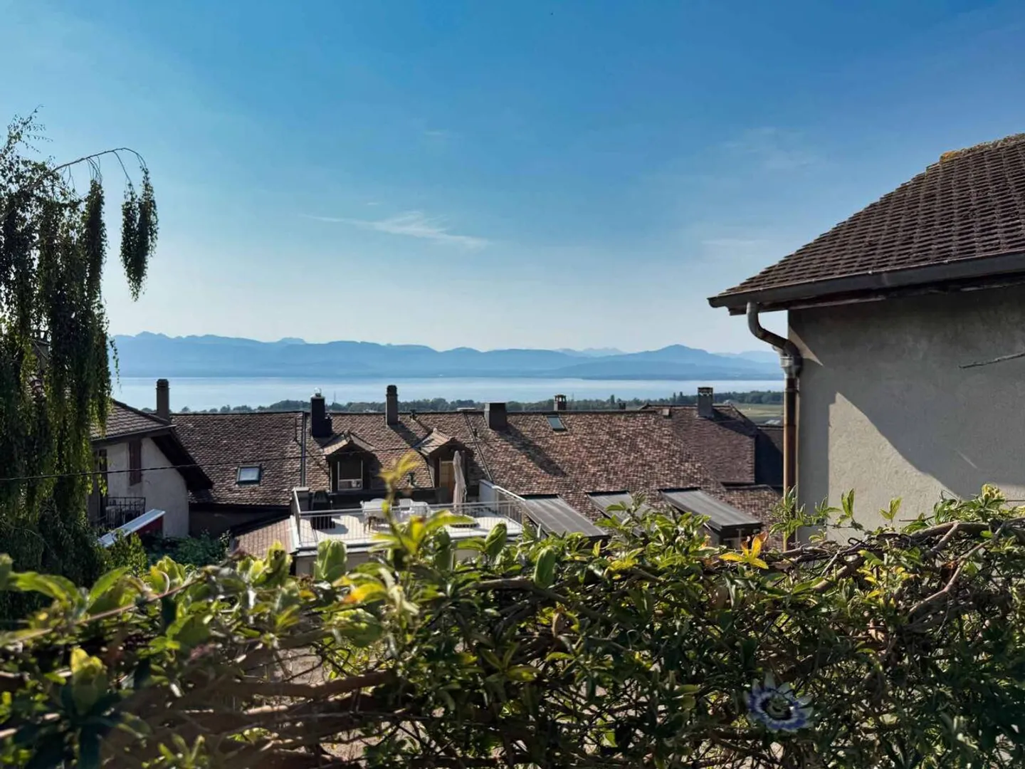 Duplex di 4,5 stanze con giardino e vista lago a Tartegnin - Foto 1 di 12